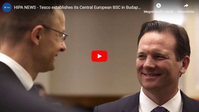 Magyarországon létesíti közép-európai szolgáltató központját a Tesco - VIDEÓ RIPORT