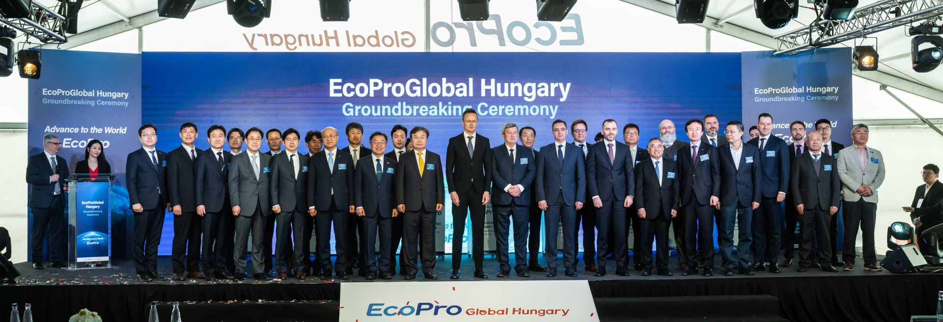 Menetrend szerint halad az EcoPro BM katódanyag gyárának építkezése