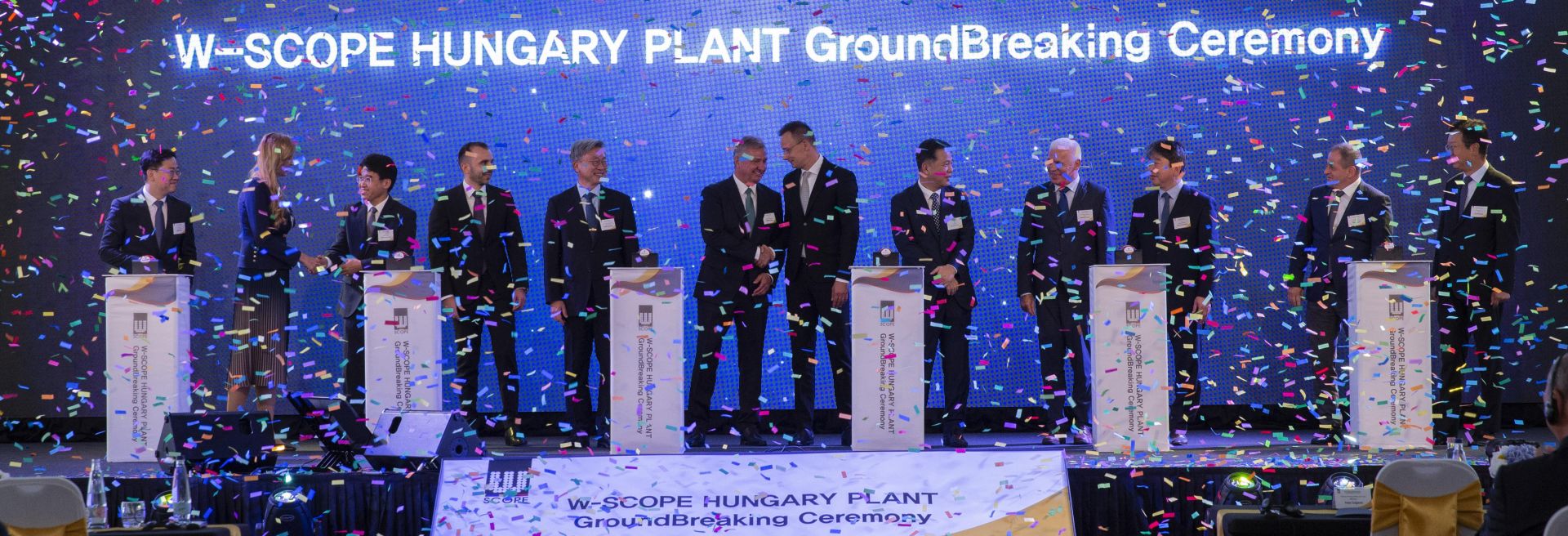 Groundbreaking Marks Next Phase of Implementation Of Battery Supplier W-Scope’s Plant - VIDEO REPORT