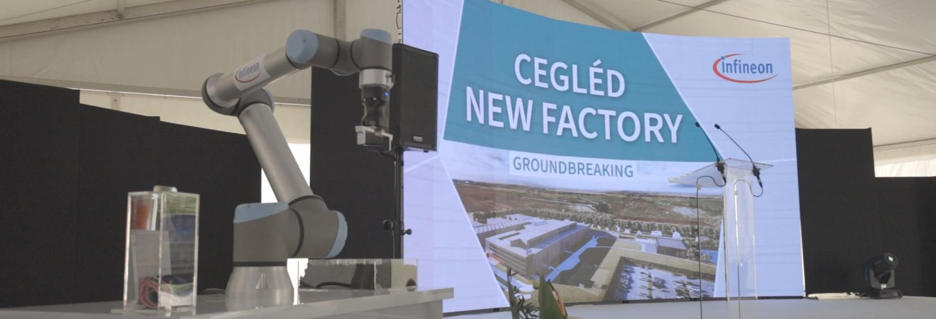The foundation stone of the new Infineon plant has been laid in Cegléd - VIDEO REPORT