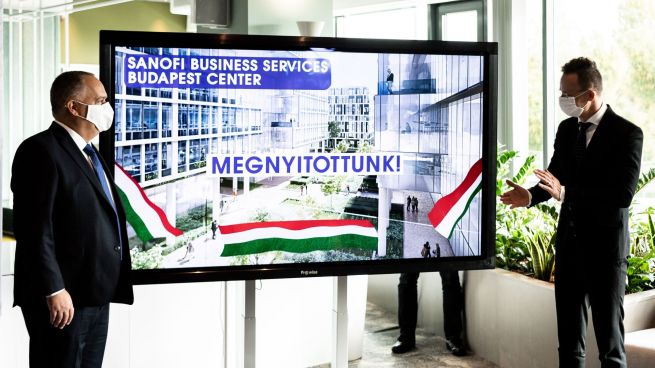 Sanofi has opened a global competence centre in Budapest - VIDEO REPORT