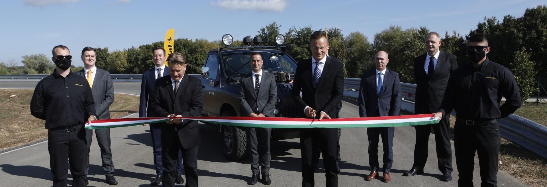 Continental handed over its redesigned test track in Veszprém - VIDEO REPORT