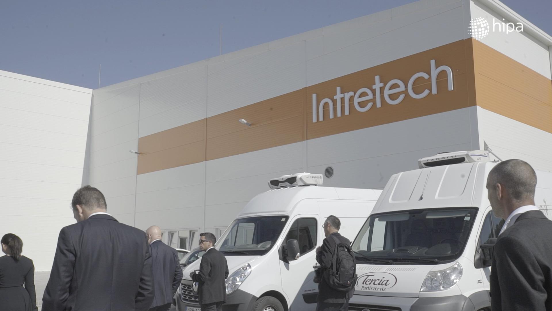 Works have finished on the first Hungarian unit of Intretech in Kapuvár