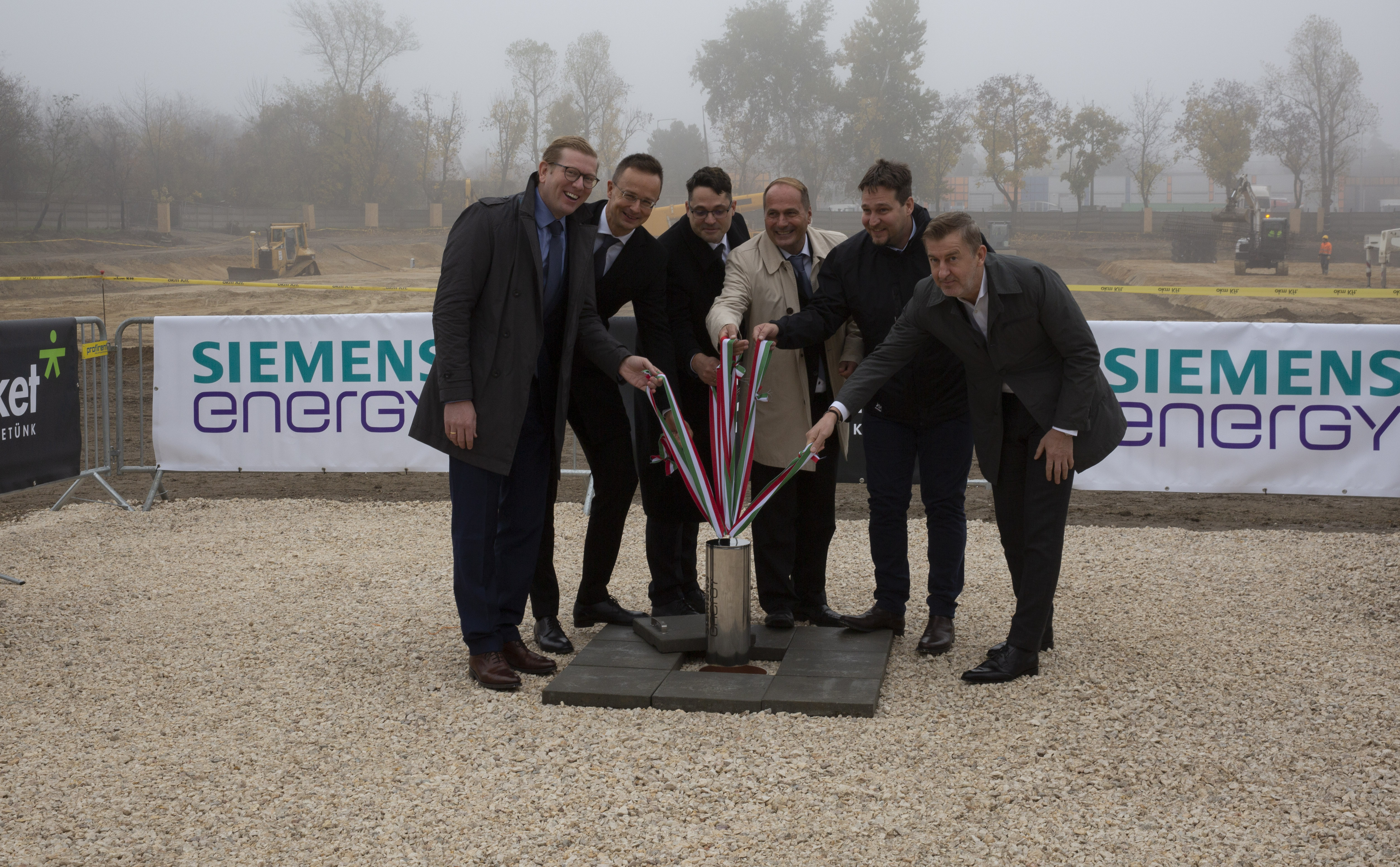 Siemens foundation stone
